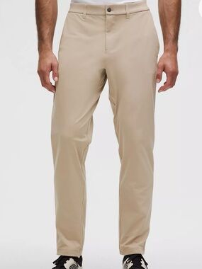 Lululemon Mens ABC Classic Fit Pants-Khaki 36x34